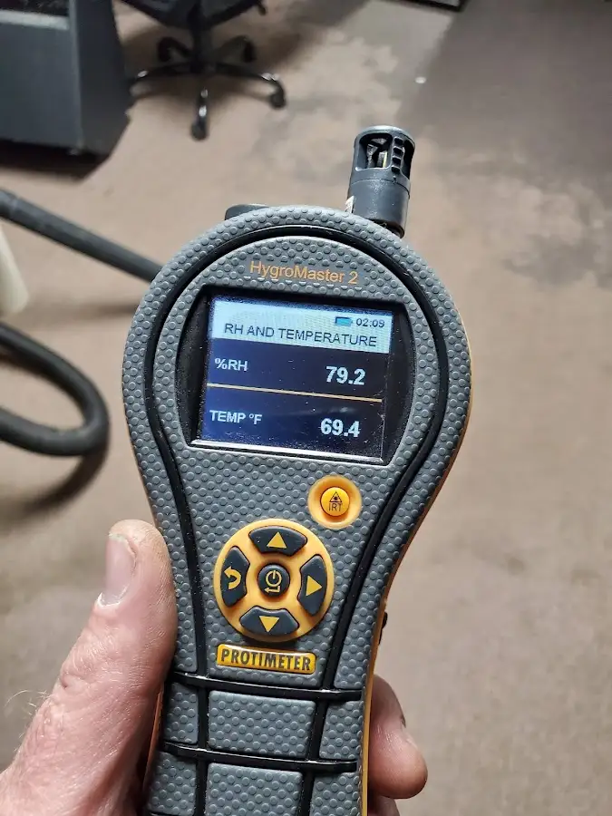 Moisture meter humidity assessment for Mold Remediation & Removal in Country Club Estates
